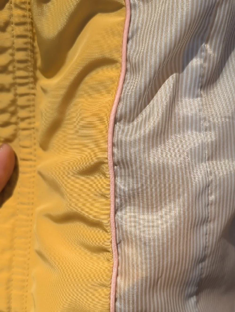 Charter Club Yellow Utility Jacket with Drawstring Waist - Picture 8 of 11